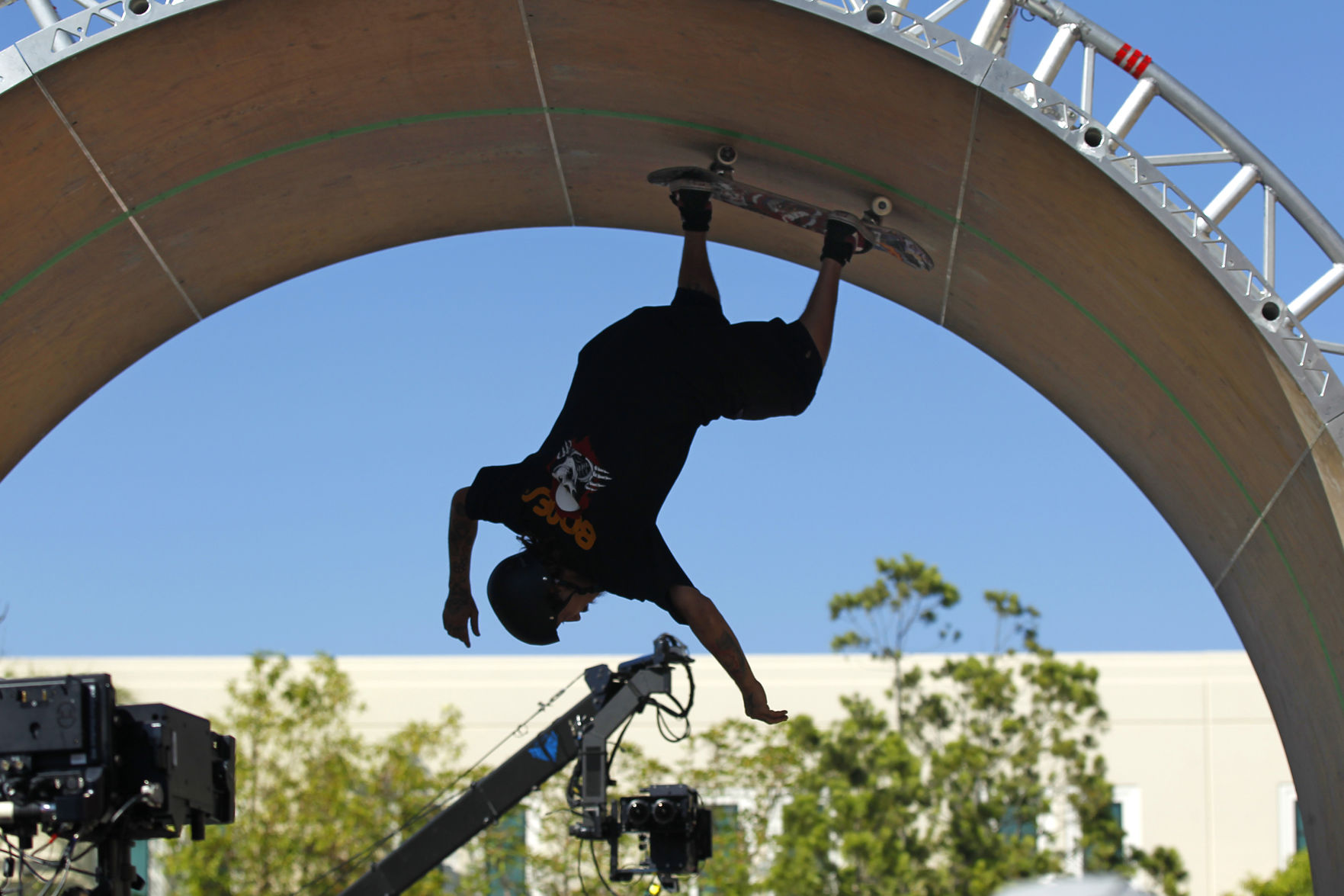 Skateboarder Charlie Blair